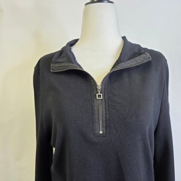 Sarah Pacini Dresses & Skirts - Sarah Pacini quarter zip cotton Long sleeves midi dress